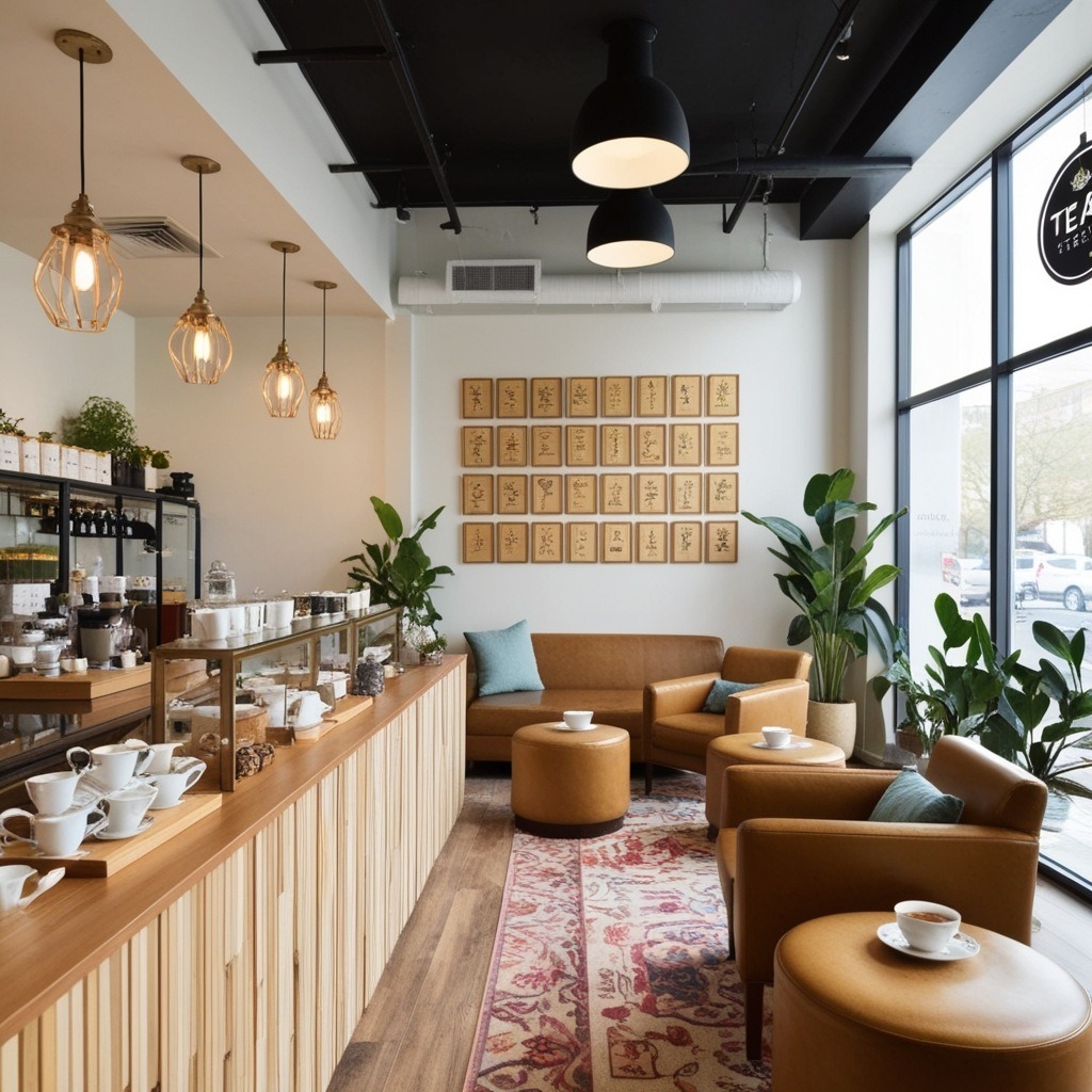 Best Tea Shop Interior Design Ideas - Elevate Your Space Today | Paintit.ai - 2