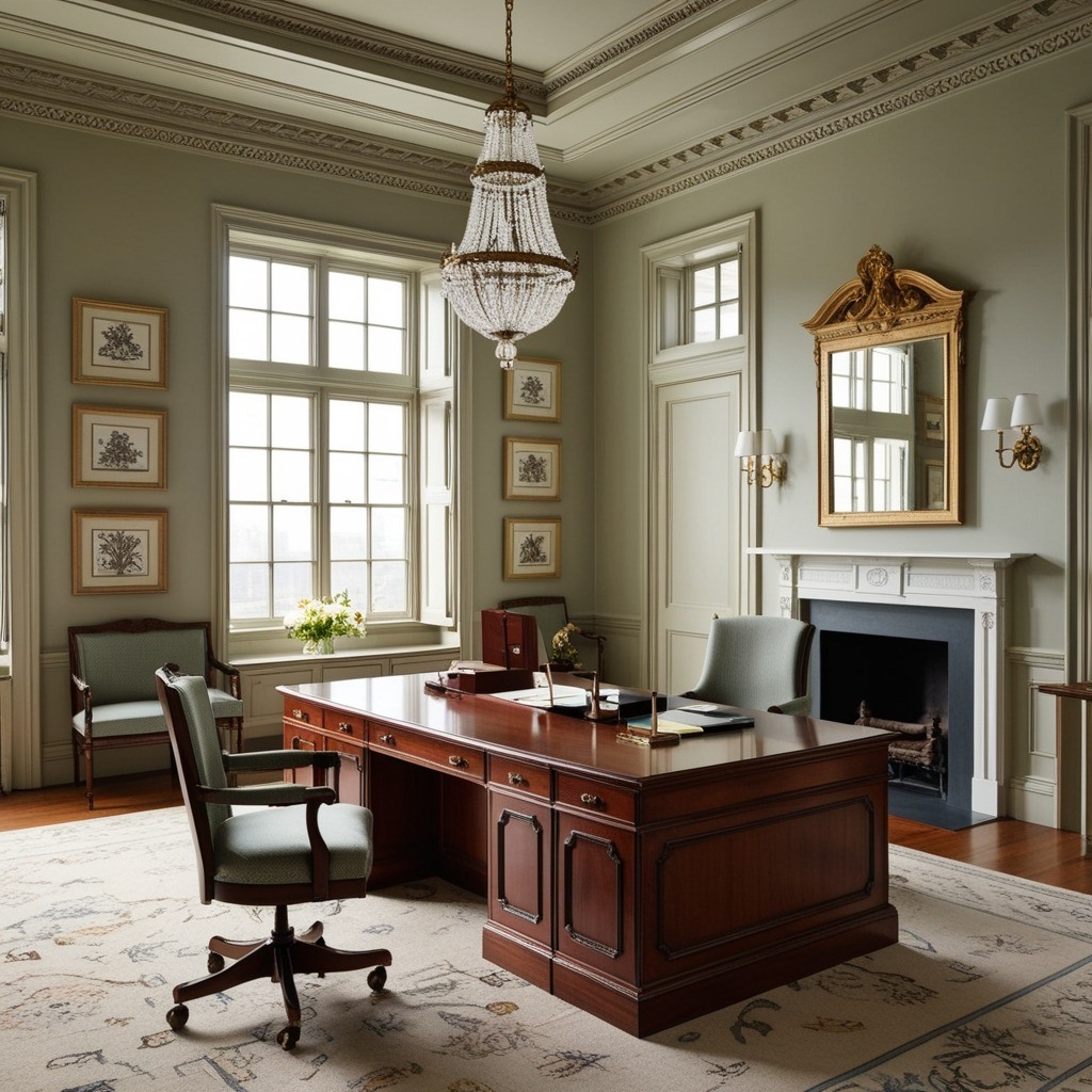 Best Traditional Office Interior Design Ideas - Get Inspired | Paintit.ai - 2