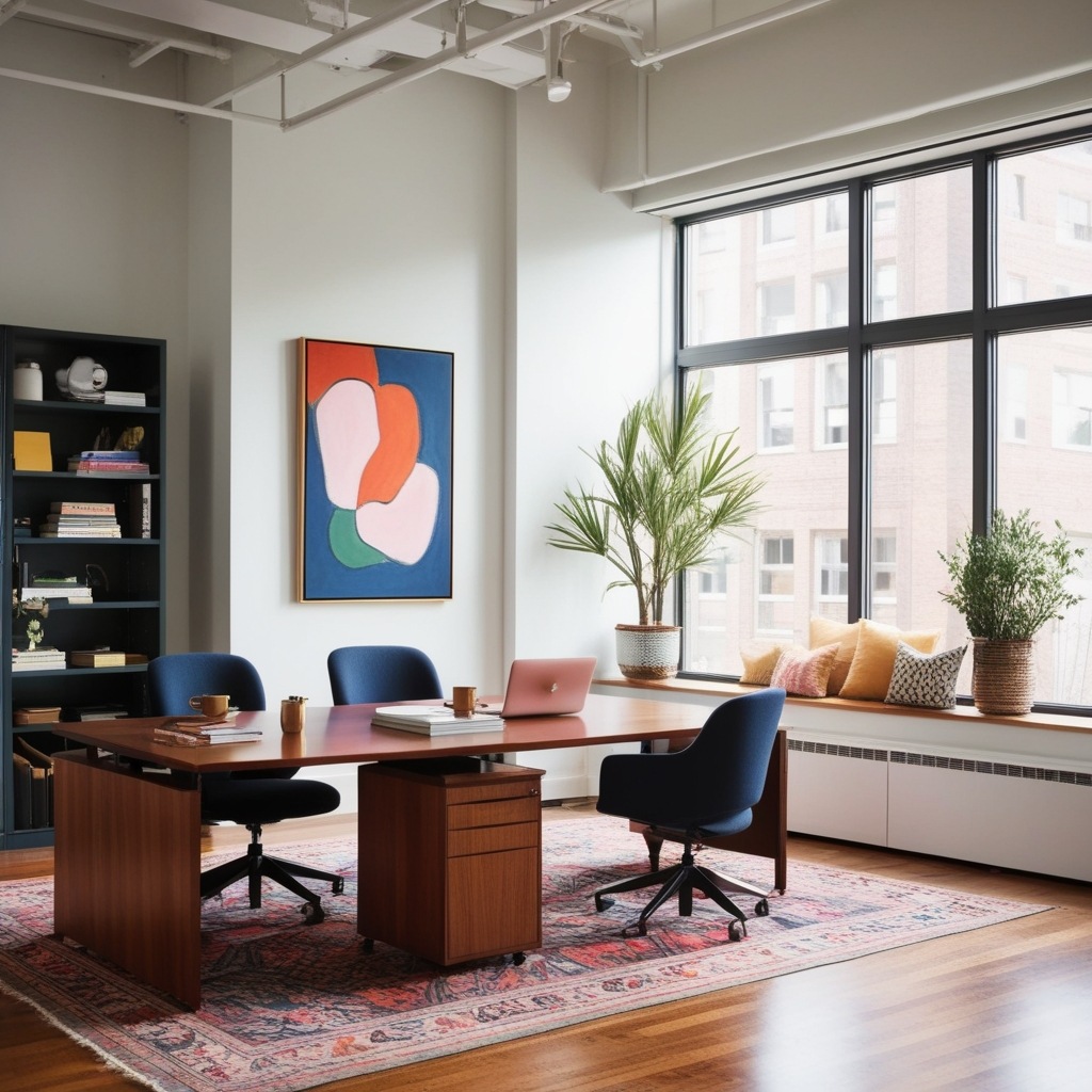 Best Traditional Office Interior Design Ideas - Get Inspired | Paintit.ai - 9