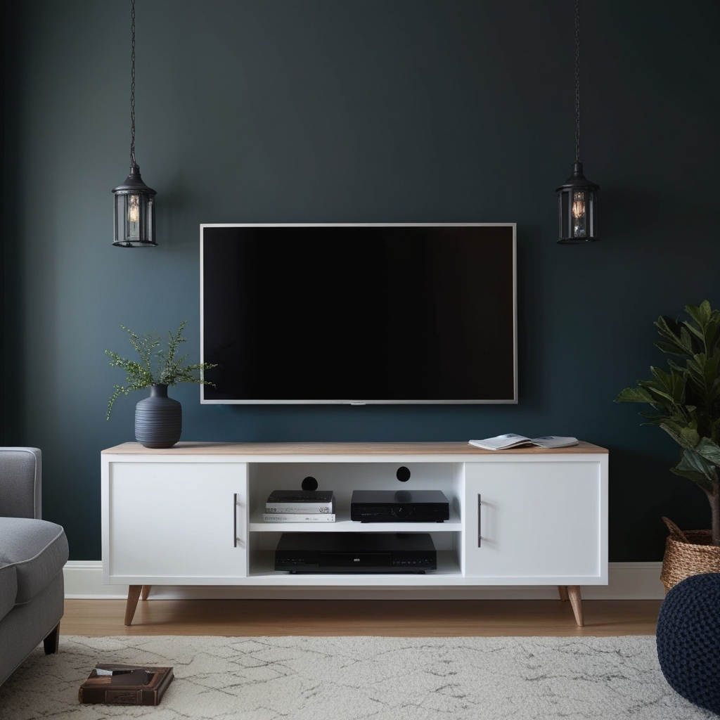 Top TV Interior Design Ideas - Transform Your Space | Paintit.ai - 14
