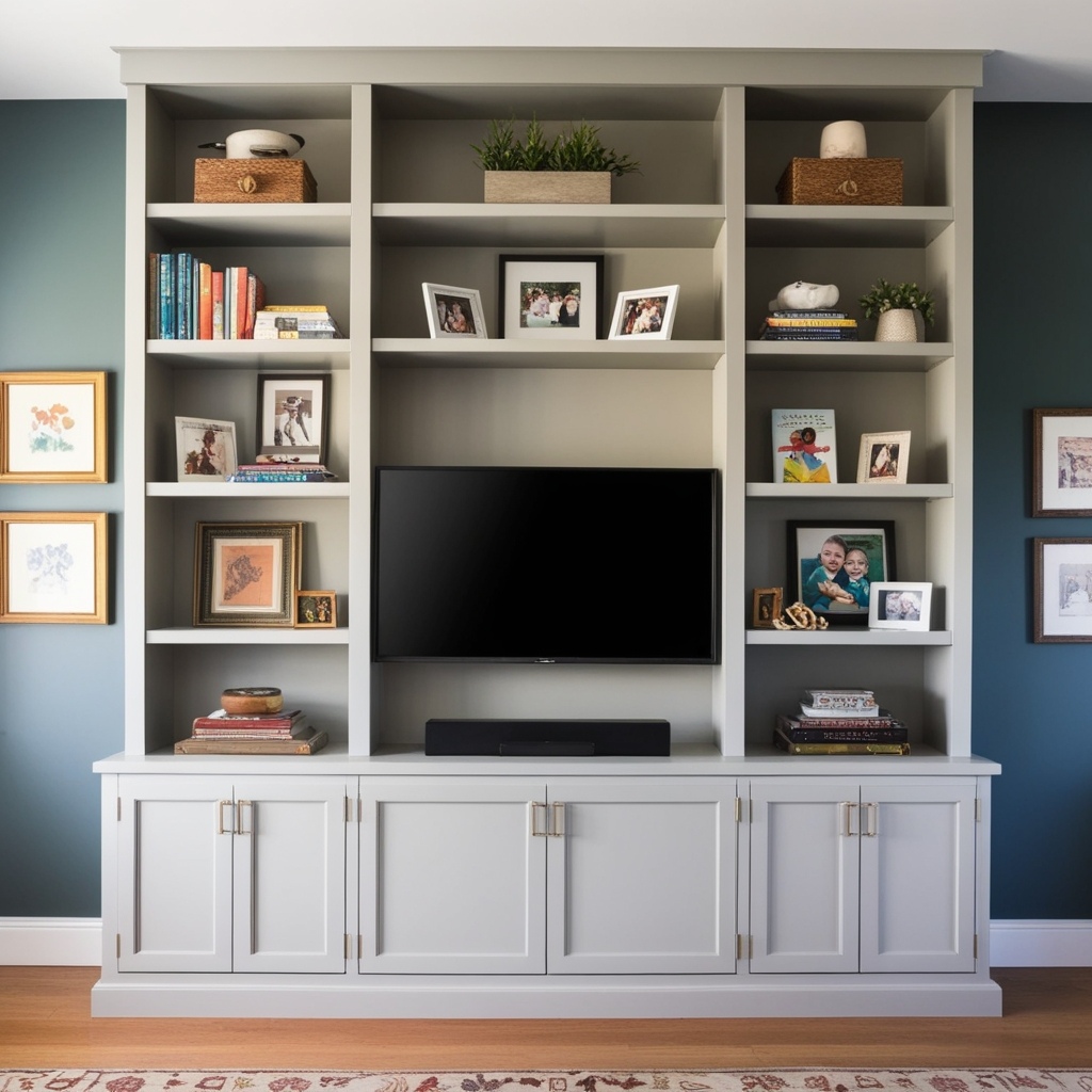 Top TV Interior Design Ideas - Transform Your Space | Paintit.ai - 3
