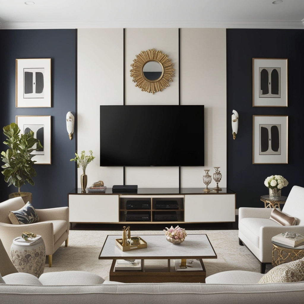 Best TV Unit Interior Design Ideas - Transform Your Space | Paintit.ai - 2