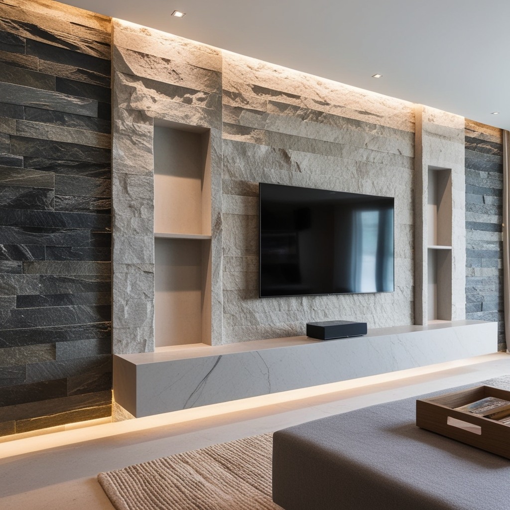 Best TV Unit Interior Design Ideas - Transform Your Space | Paintit.ai - 15