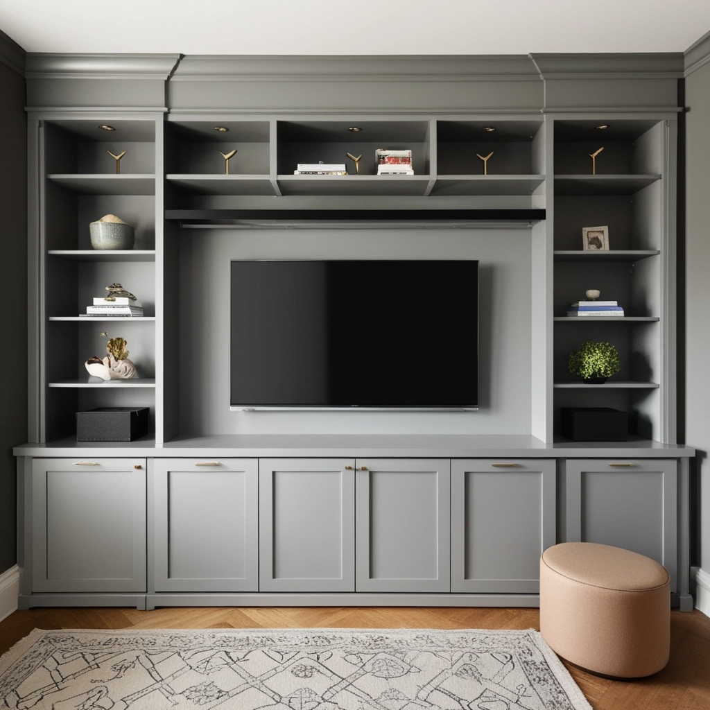 Best TV Unit Interior Design Ideas - Transform Your Space | Paintit.ai - 5