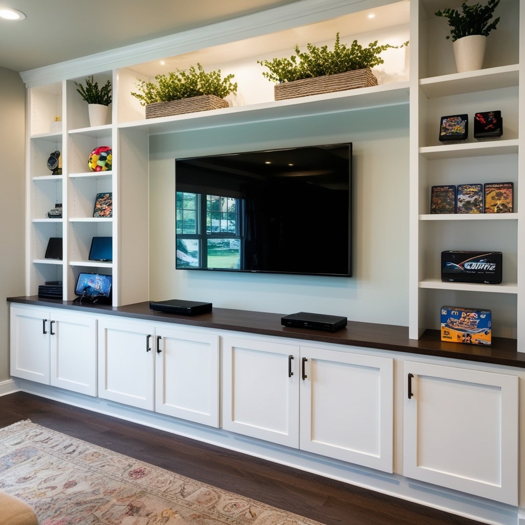 Best TV Wall Interior Design Ideas - Get Inspired Now | Paintit.ai - 19