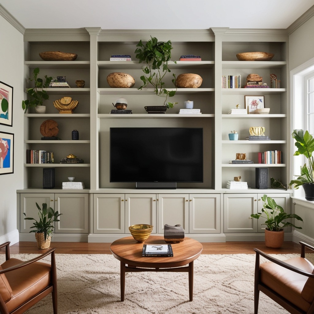 Best TV Wall Interior Design Ideas - Get Inspired Now | Paintit.ai - 7