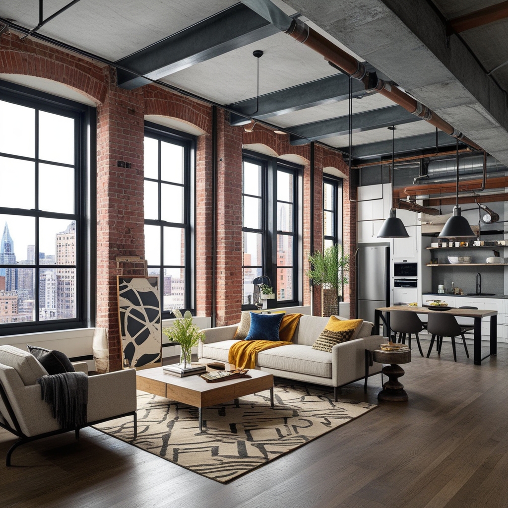 Urban Interior Design Ideas - Best solution from Paintit.ai - 2