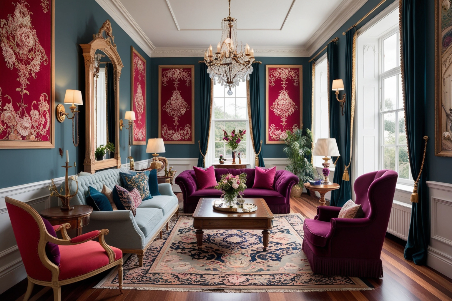 Modern Victorian Interior Design Ideas - Best solution from Paintit.ai - 1
