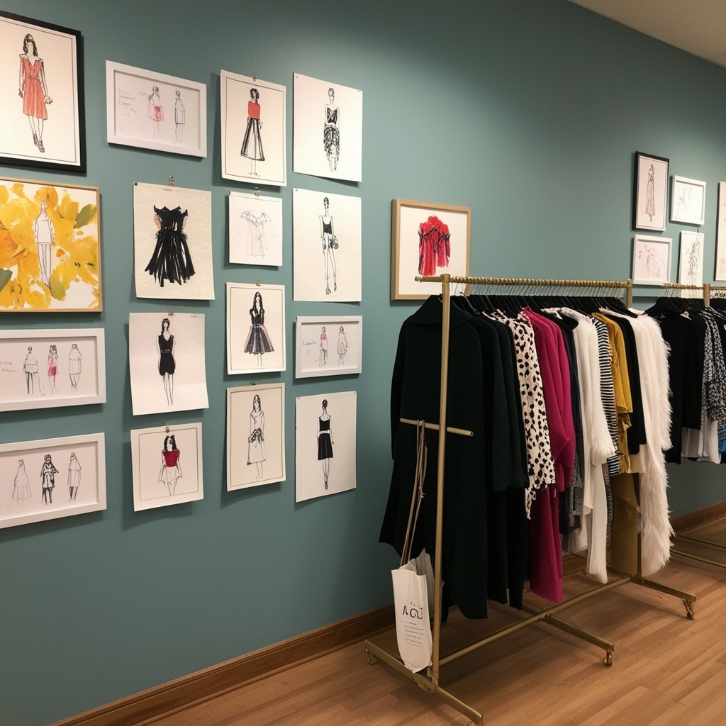 Best Visual Merchandising Small Cloth Shop Interior Design Ideas - Get Inspired | Paintit.ai - 22