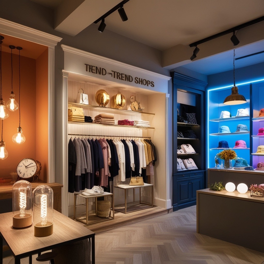 Best Visual Merchandising Small Cloth Shop Interior Design Ideas - Get Inspired | Paintit.ai - 9