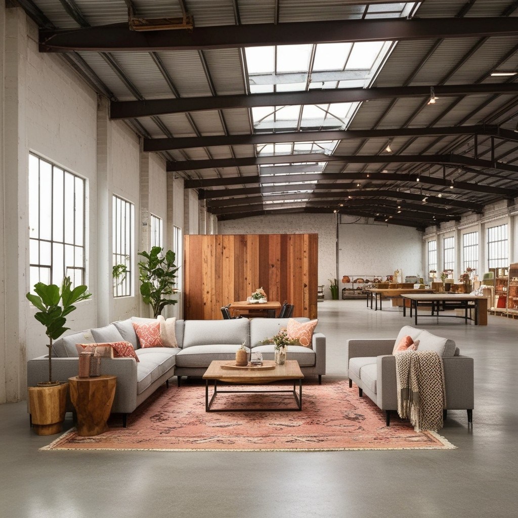 Top Warehouse Interior Design Ideas - Transform Your Space | Paintit.ai - 2