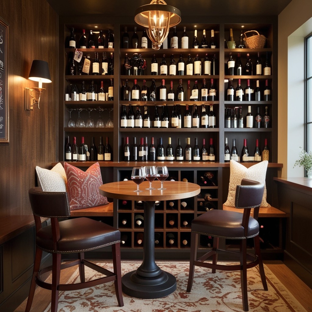 Best Wine Bar Interior Design Ideas - Discover TOP Concepts | Paintit.ai - 2