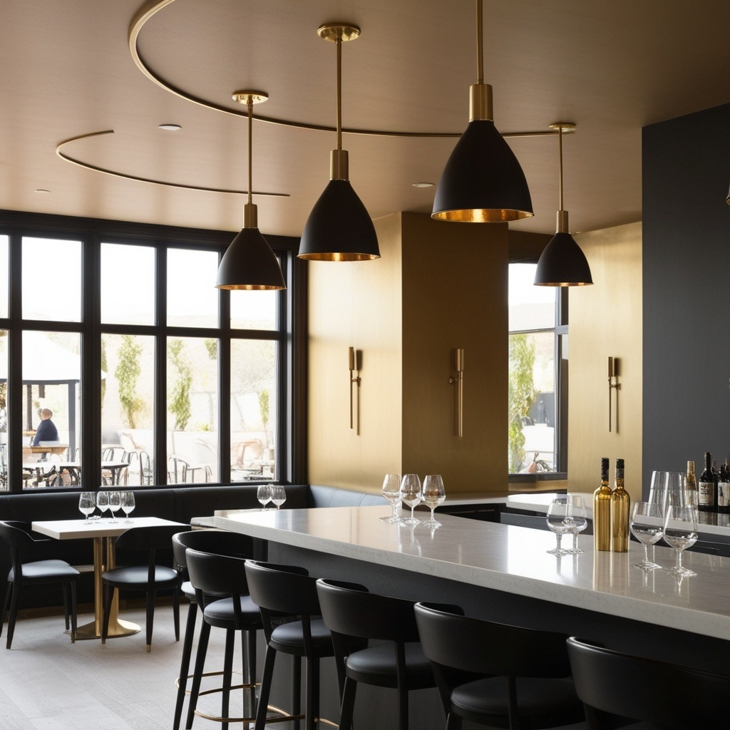 Best Wine Bar Interior Design Ideas - Discover TOP Concepts | Paintit.ai - 20