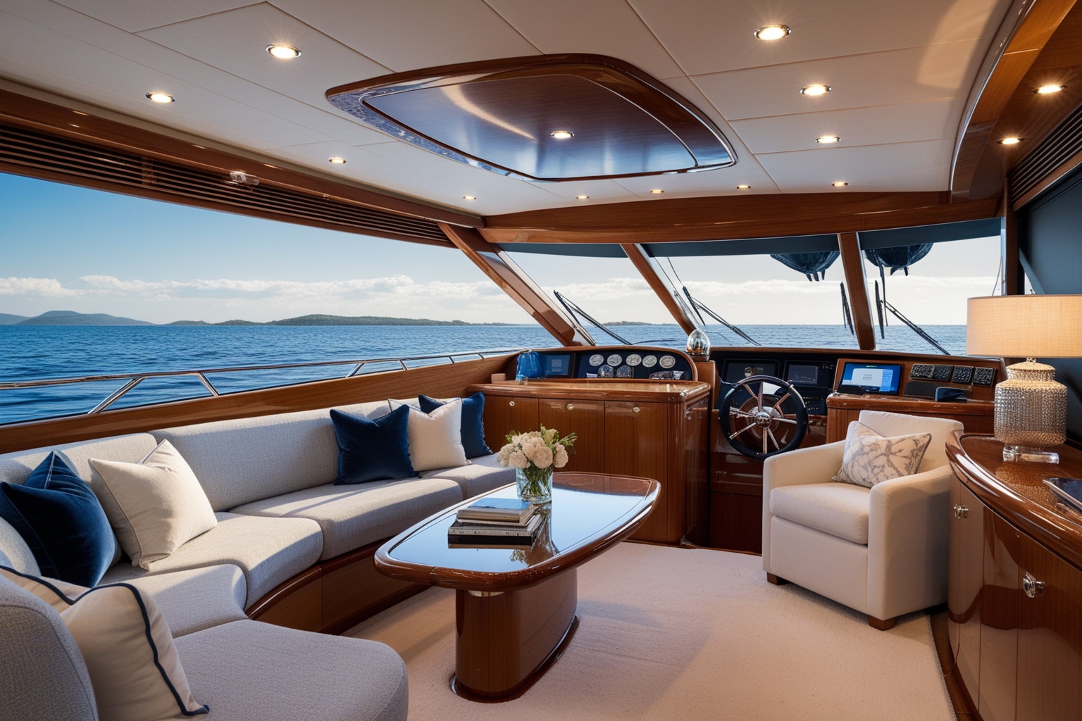 Yacht Interior Design Ideas - Best solution from Paintit.ai - 1