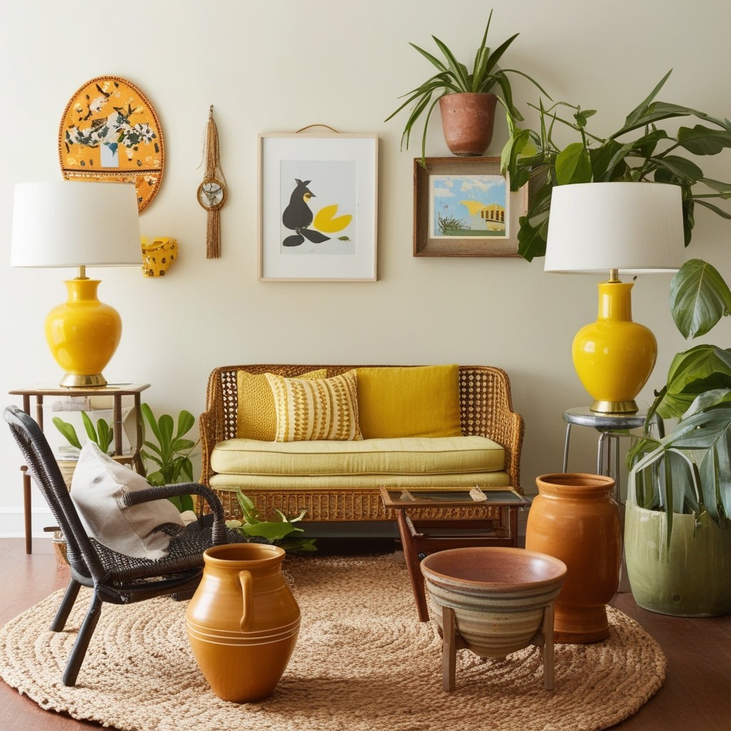 Top Yellow Interior Design Ideas - Transform Your Space | Paintit.ai - 6