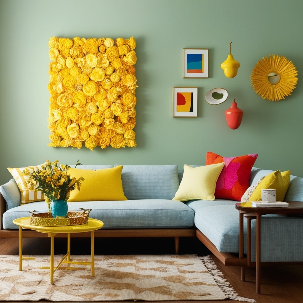 Top Yellow Interior Design Ideas - Transform Your Space | Paintit.ai - 7