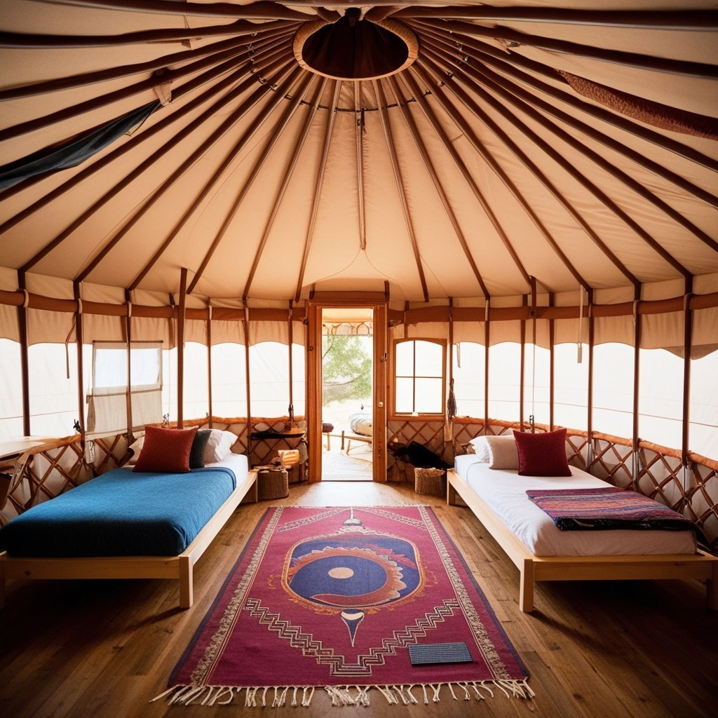 Top Yurt Interior Design Ideas – Transform Your Space Today | Paintit.ai - 2