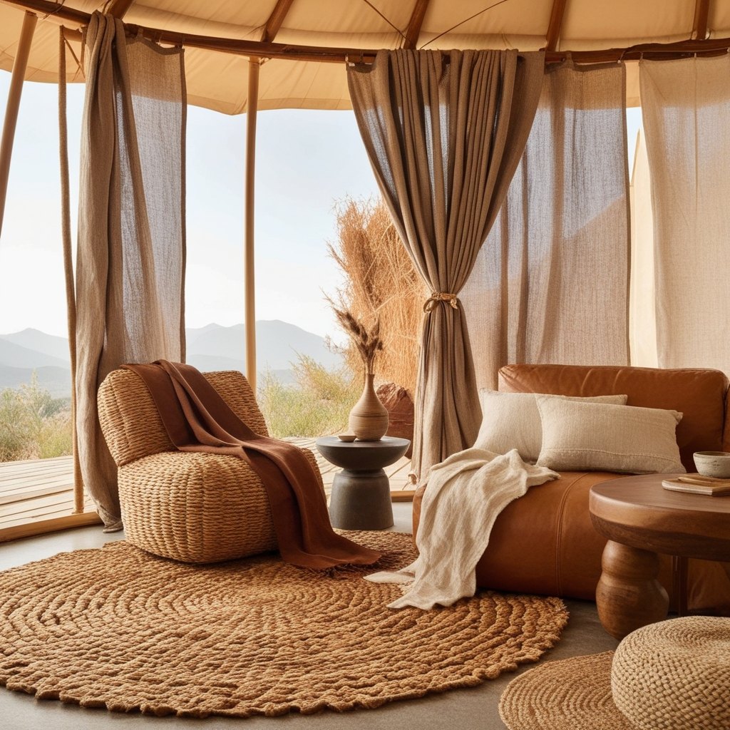 Top Yurt Interior Design Ideas – Transform Your Space Today | Paintit.ai - 5