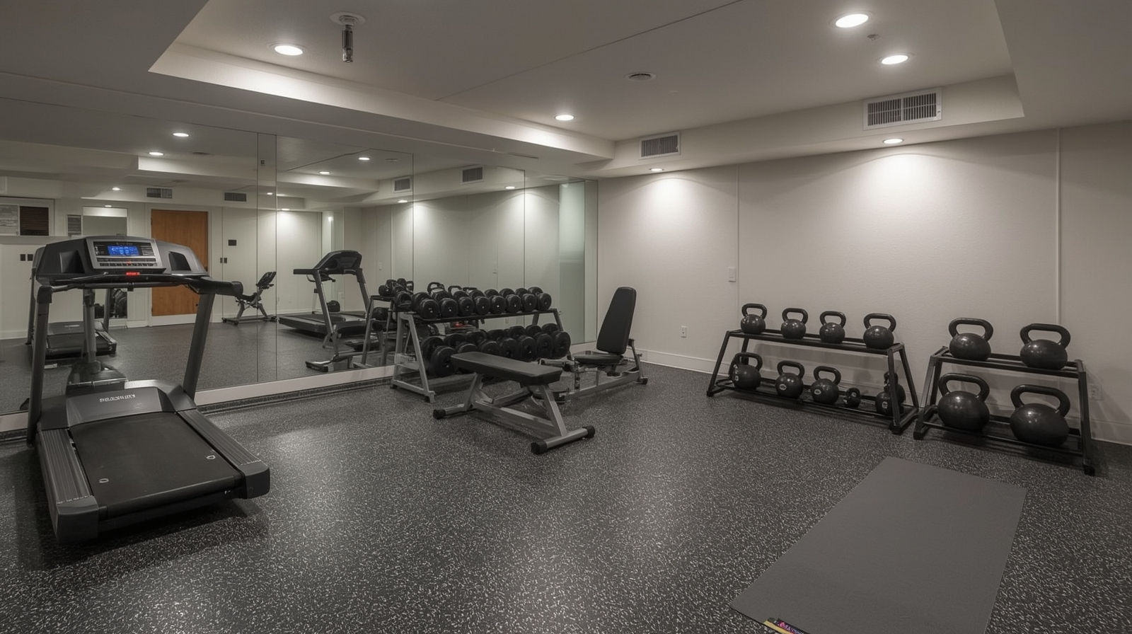 Home Gym and Fitness Area