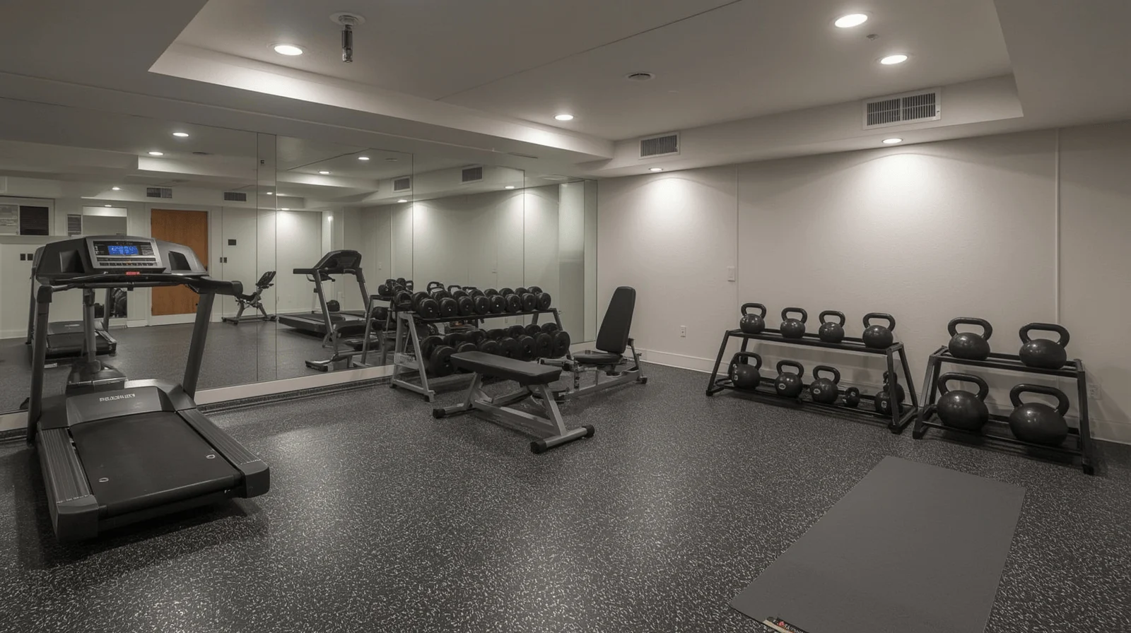 Home Gym and Fitness Area