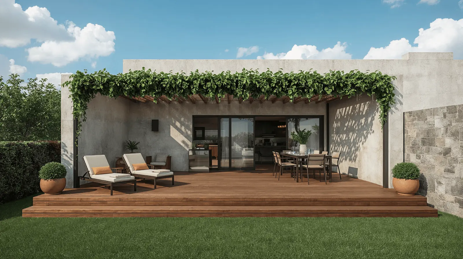 Generator für Terrassen- und Deckdesign