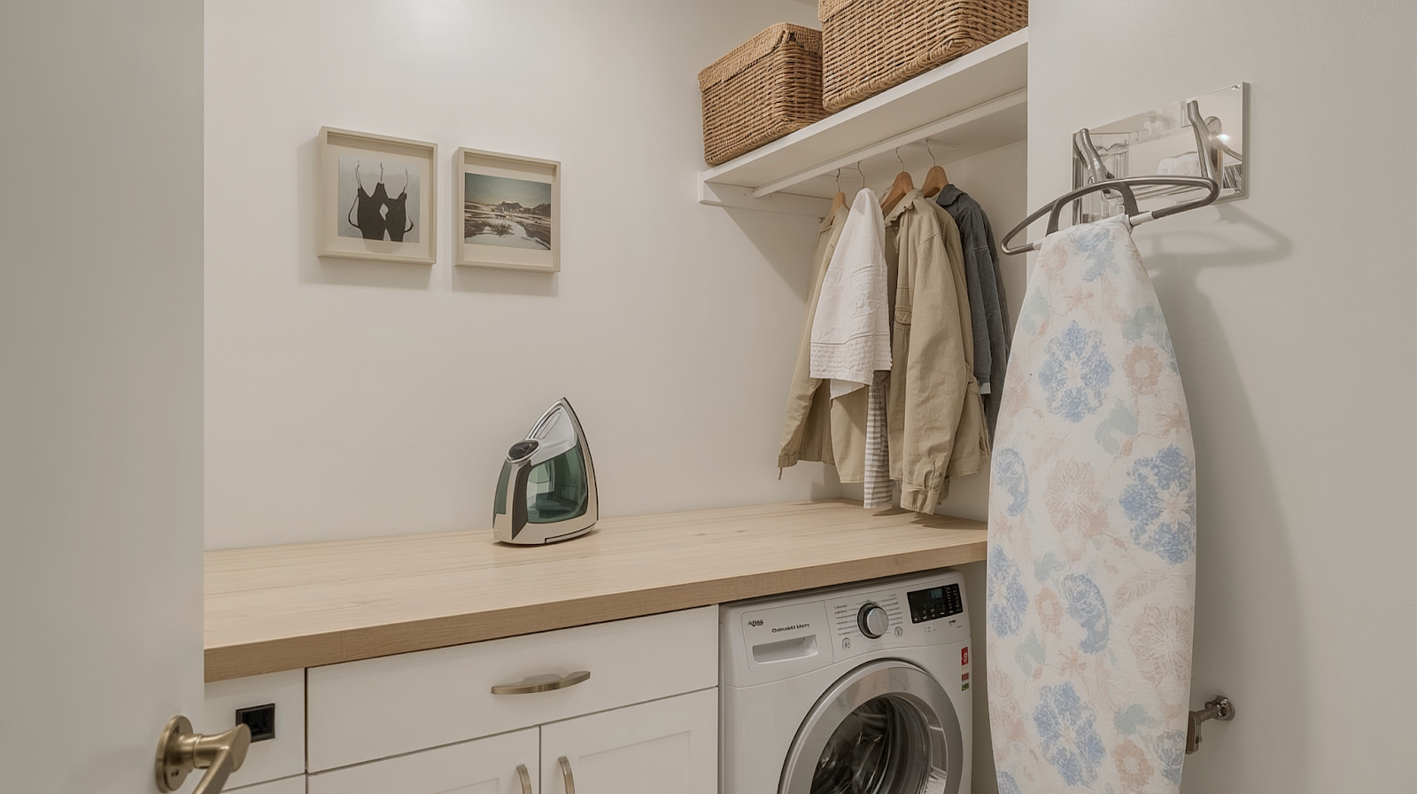 Ironing and Folding Stations