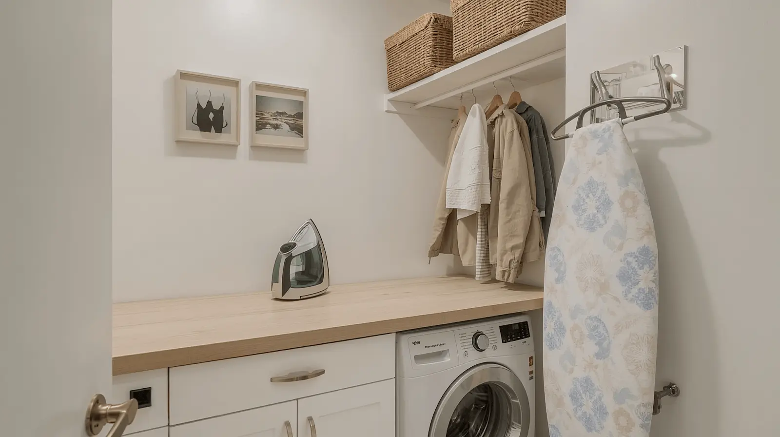 Ironing and Folding Stations