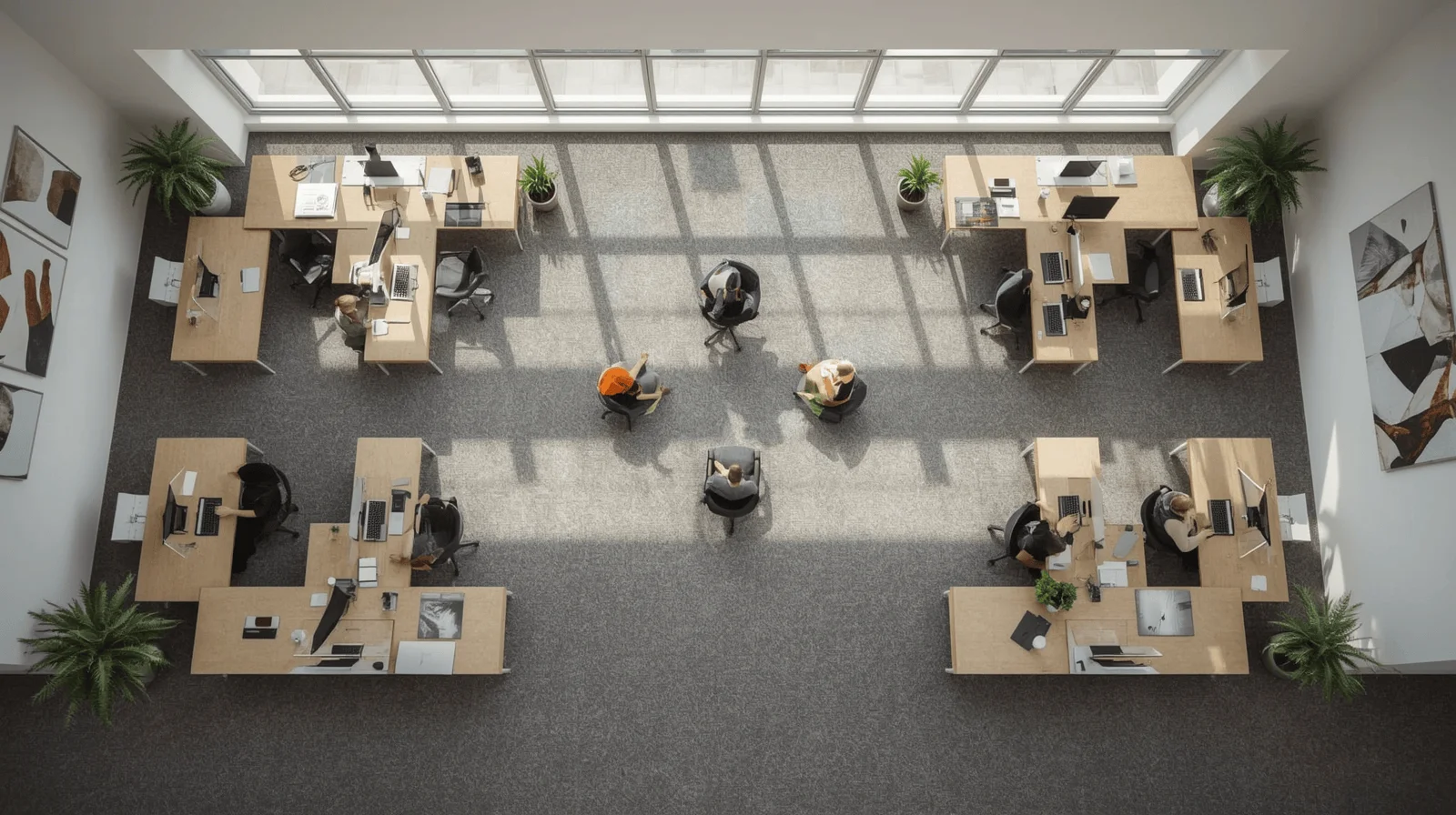 AI Workspace Layout Optimization