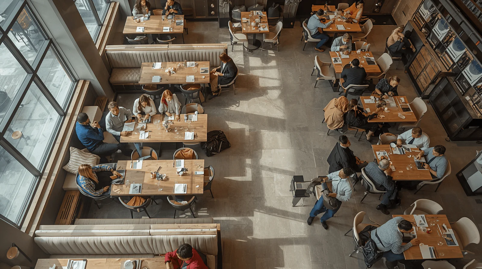 Dining Areas & Seating Layout