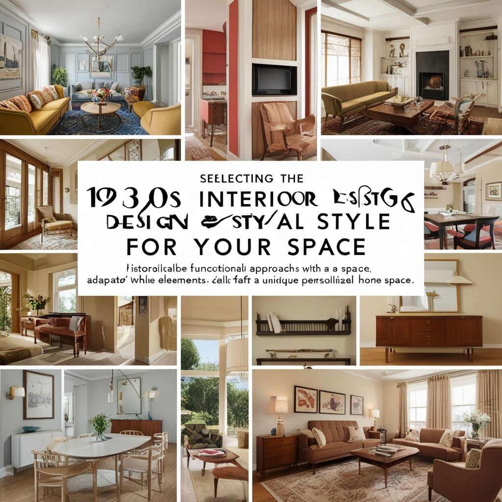 1930s Interior Design Style – Creative Home Decor Ideas & Inspiration | Paintit.ai - 2
