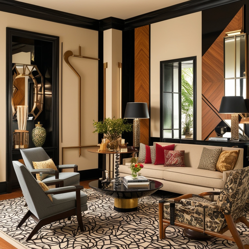 1930s Interior Design Style – Creative Home Decor Ideas & Inspiration | Paintit.ai - 3