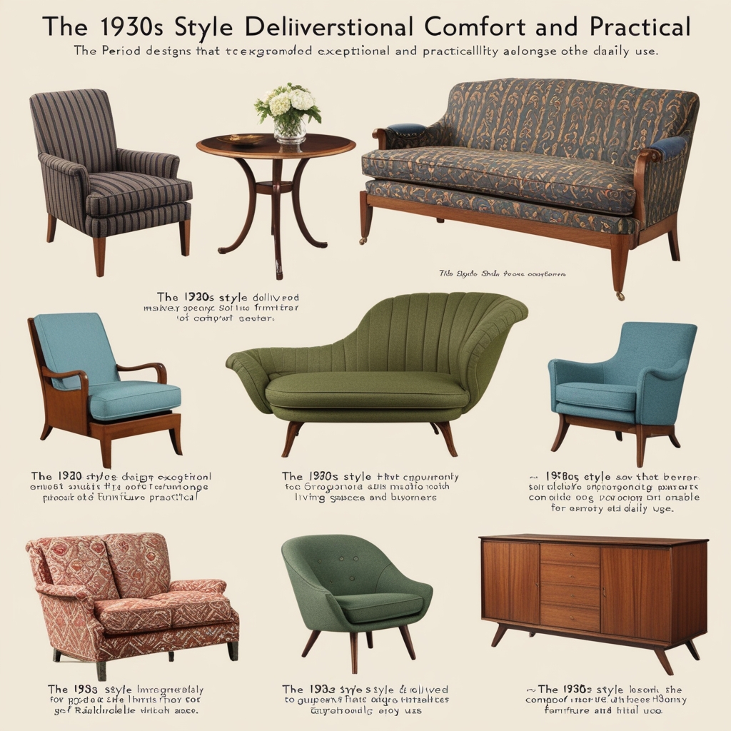 1930s Interior Design Style – Creative Home Decor Ideas & Inspiration | Paintit.ai - 4
