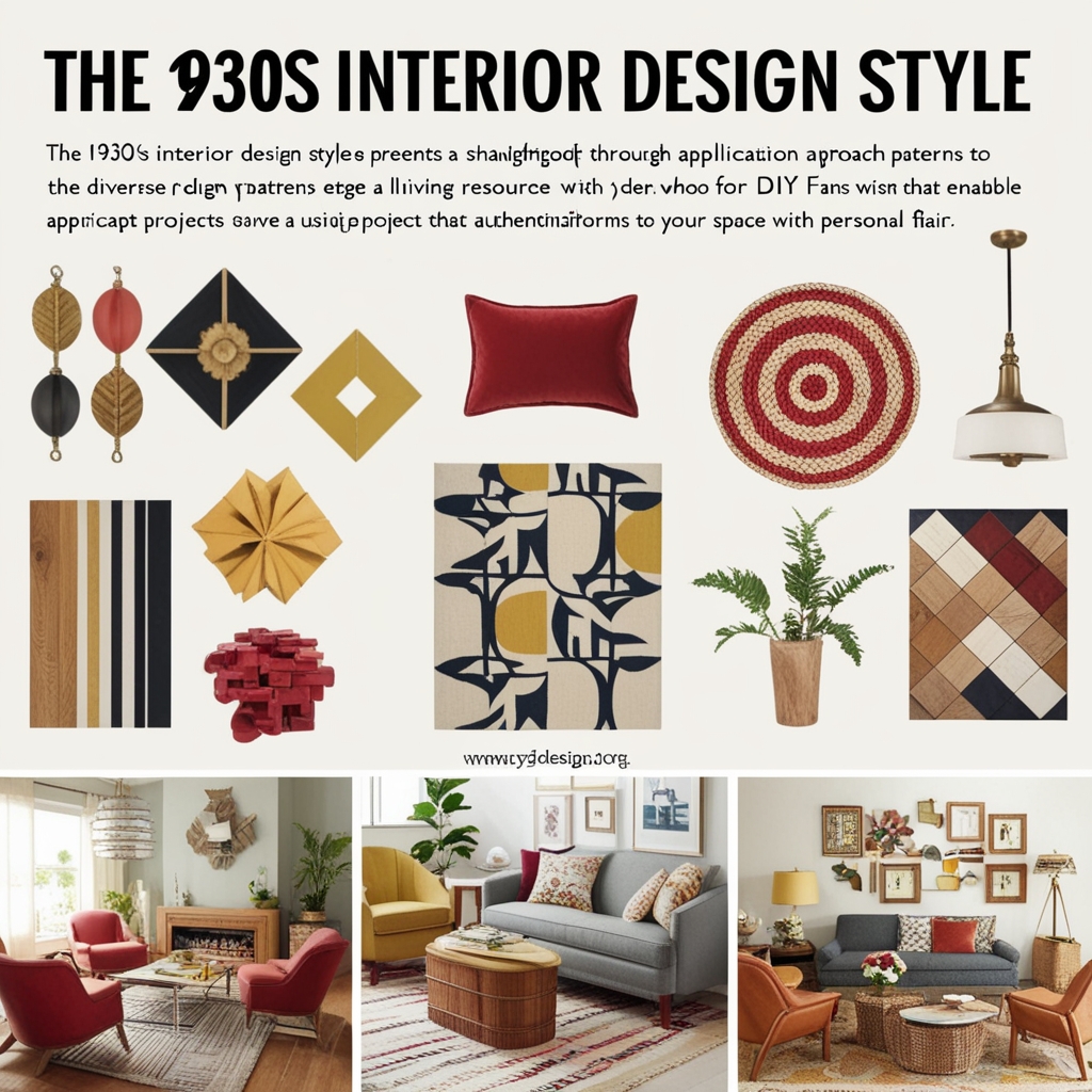 1930s Interior Design Style – Creative Home Decor Ideas & Inspiration | Paintit.ai - 6