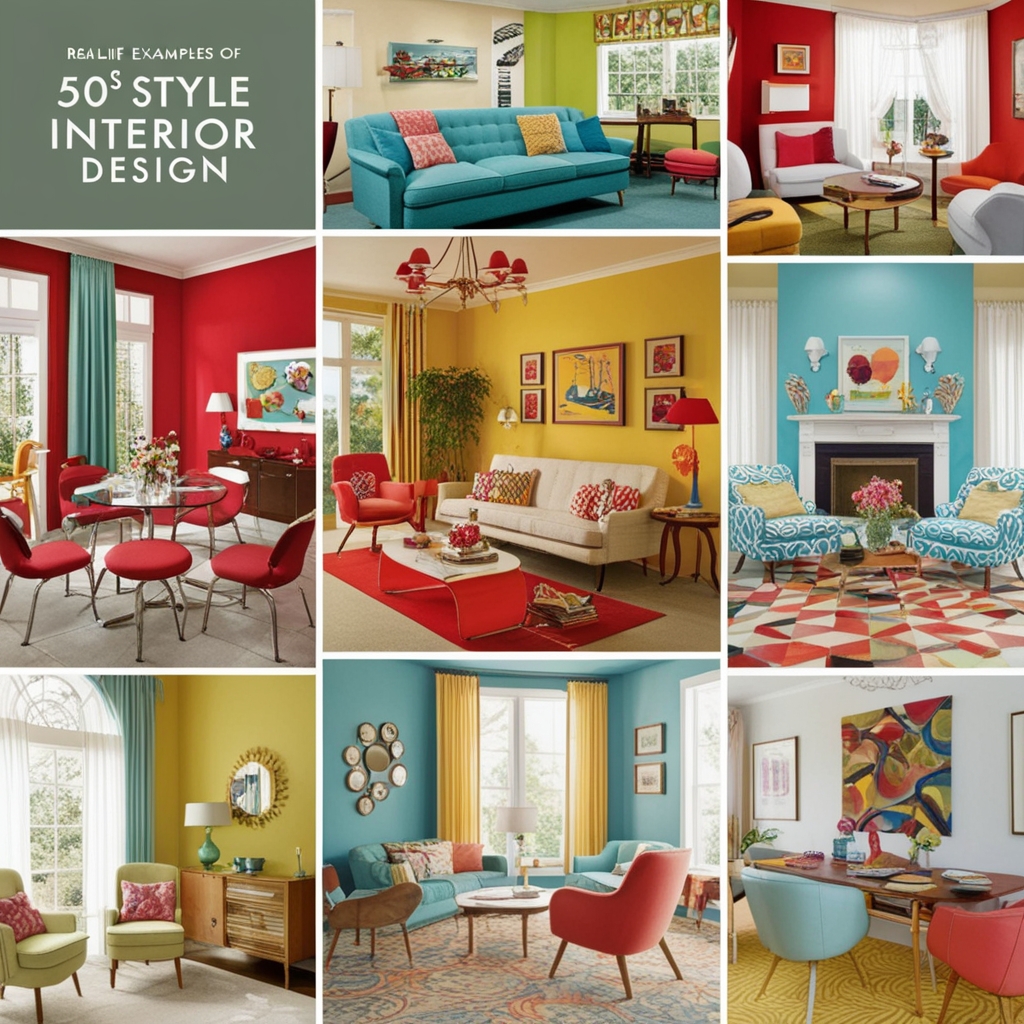 50s Style Interior Design – Creative Ideas & Tips for Your Home | Paintit.ai - 8