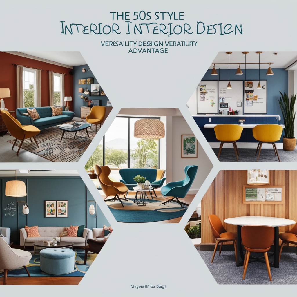 50s Style Interior Design – Creative Ideas & Tips for Your Home | Paintit.ai - 5