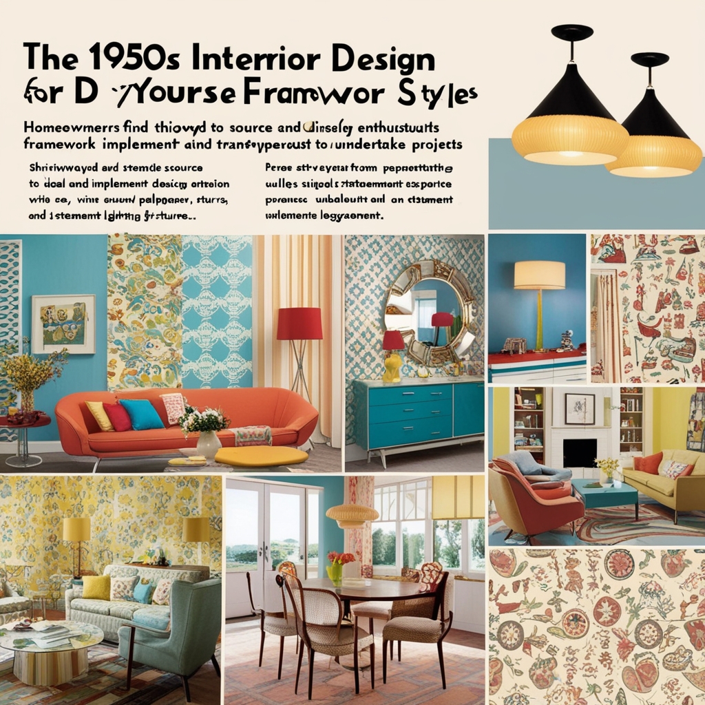 50s Style Interior Design – Creative Ideas & Tips for Your Home | Paintit.ai - 6