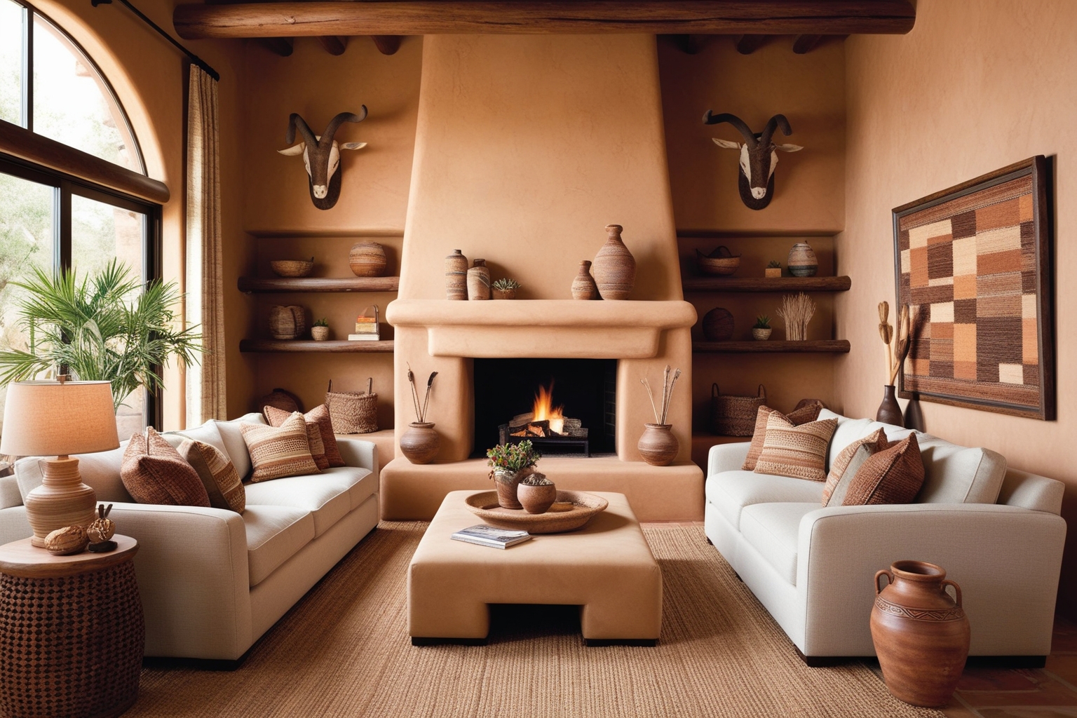 
Adobe Style Interior Design – Creative Design Inspiration & Tips | Paintit.ai
 - 1