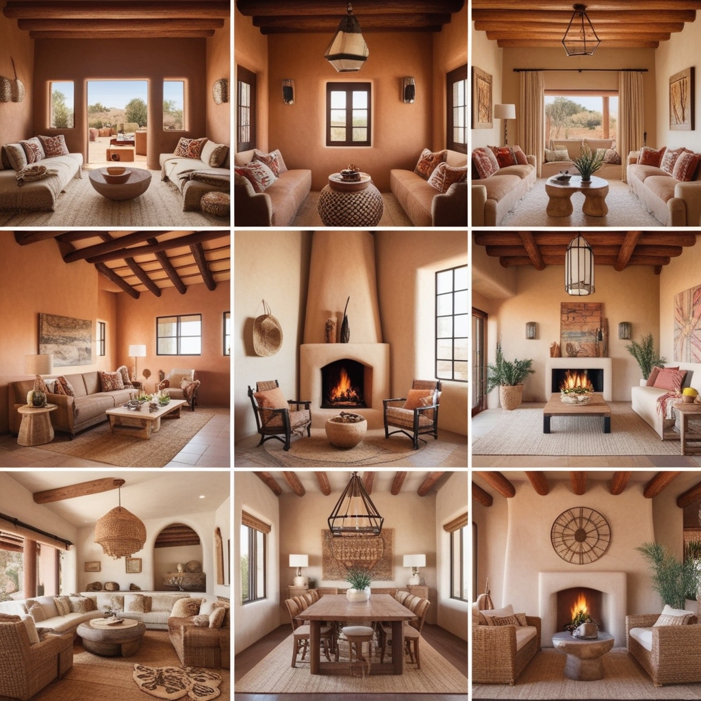 
Adobe Style Interior Design – Creative Design Inspiration & Tips | Paintit.ai
 - 8