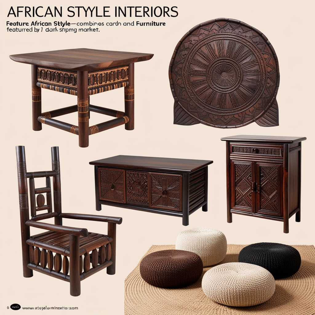 
African Style Interior Design – Key Features, Trends, and Ideas for Your Space | Paintit.ai
 - 5