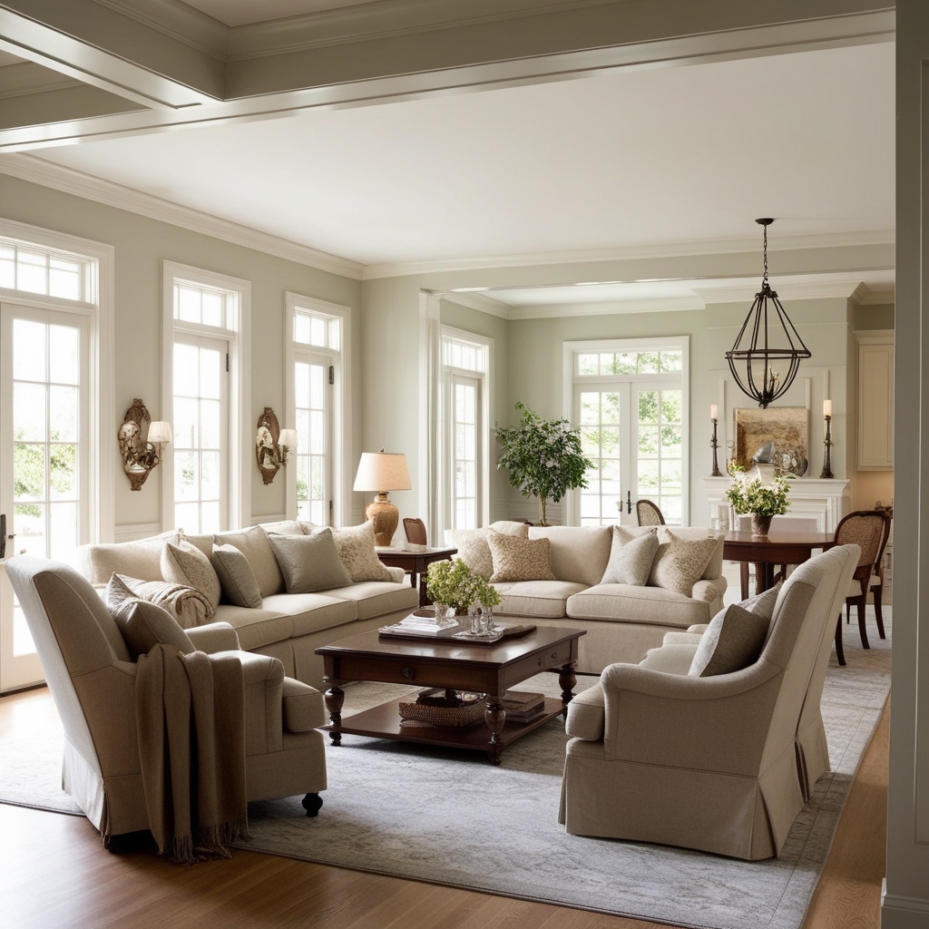 
American Colonial Style Interior Design – Elevate Your Space with Inspiring Ideas | Paintit.ai
 - 5