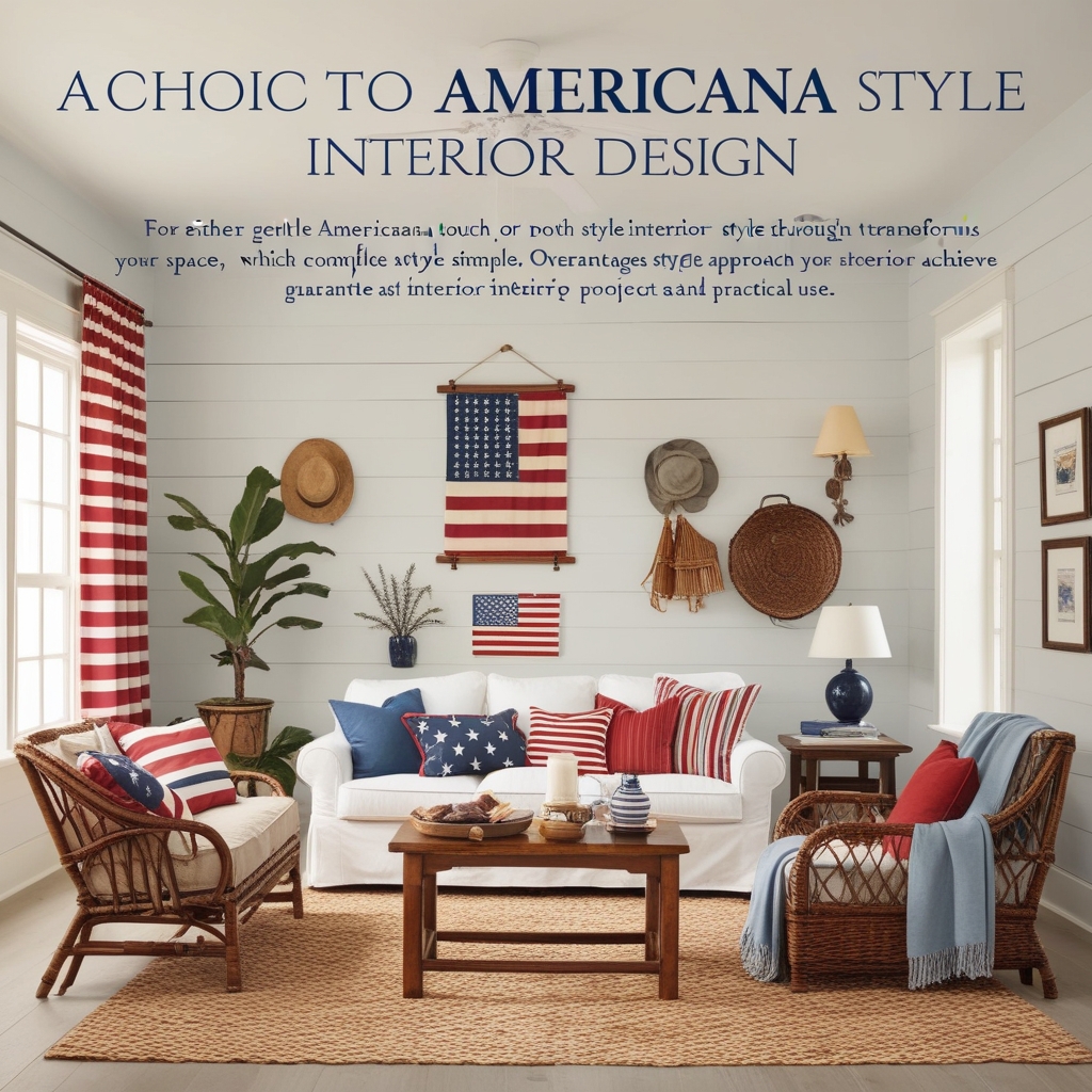 Americana Style Interior Design – Creative Home Decor Ideas & Tips | Paintit.ai - 7