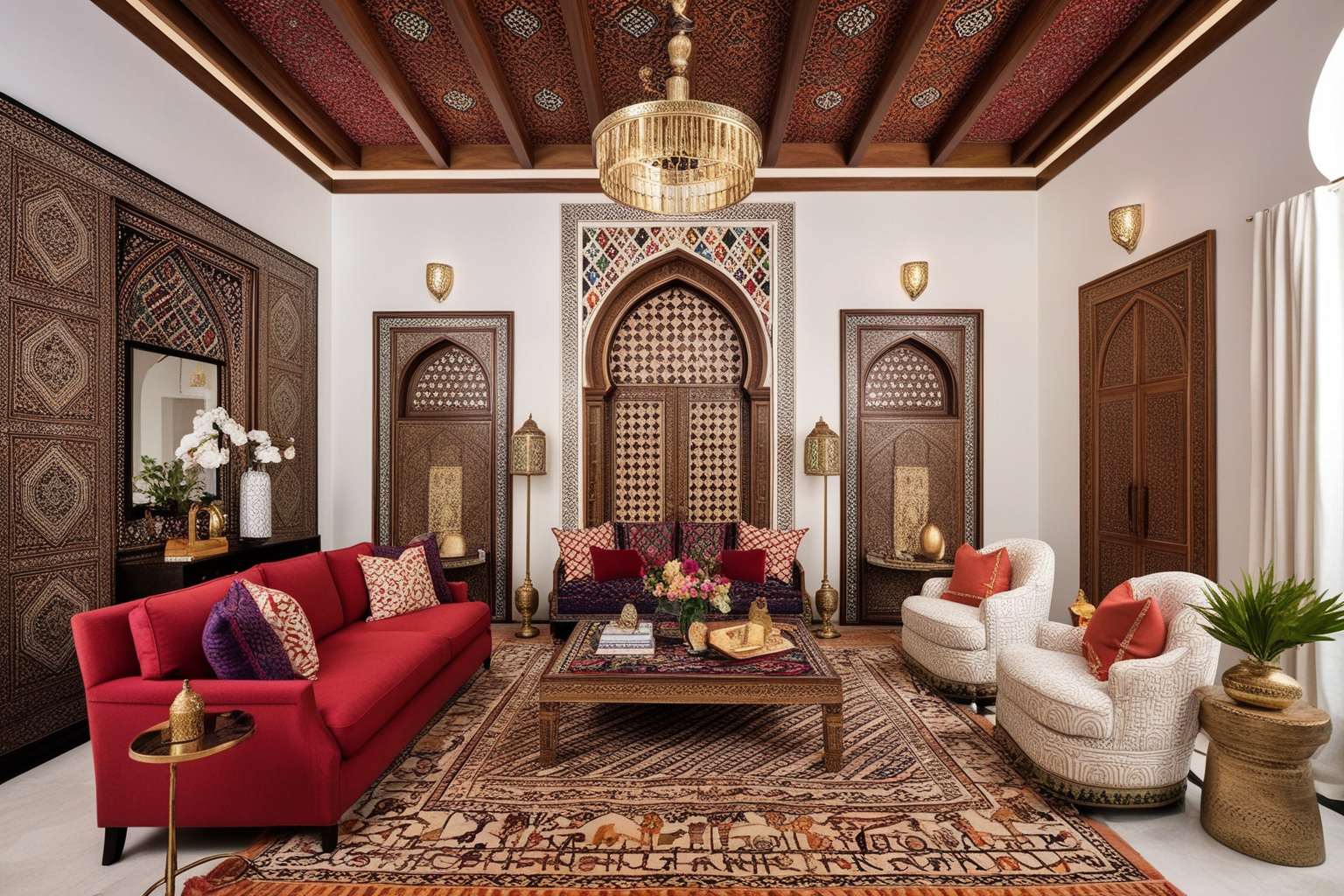 Arabic Style Interior Design - Explore Unique Ideas | Paintit.ai - 1