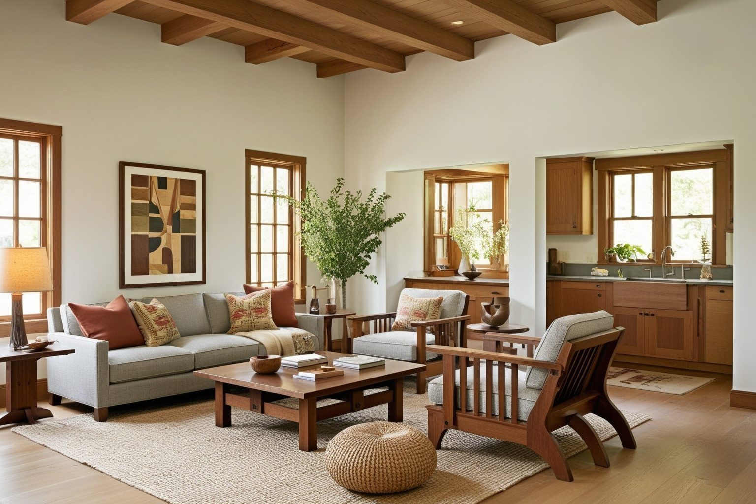 Arts and Crafts Interior Design Style - Explore Inspiring Concepts | Paintit.ai - 1