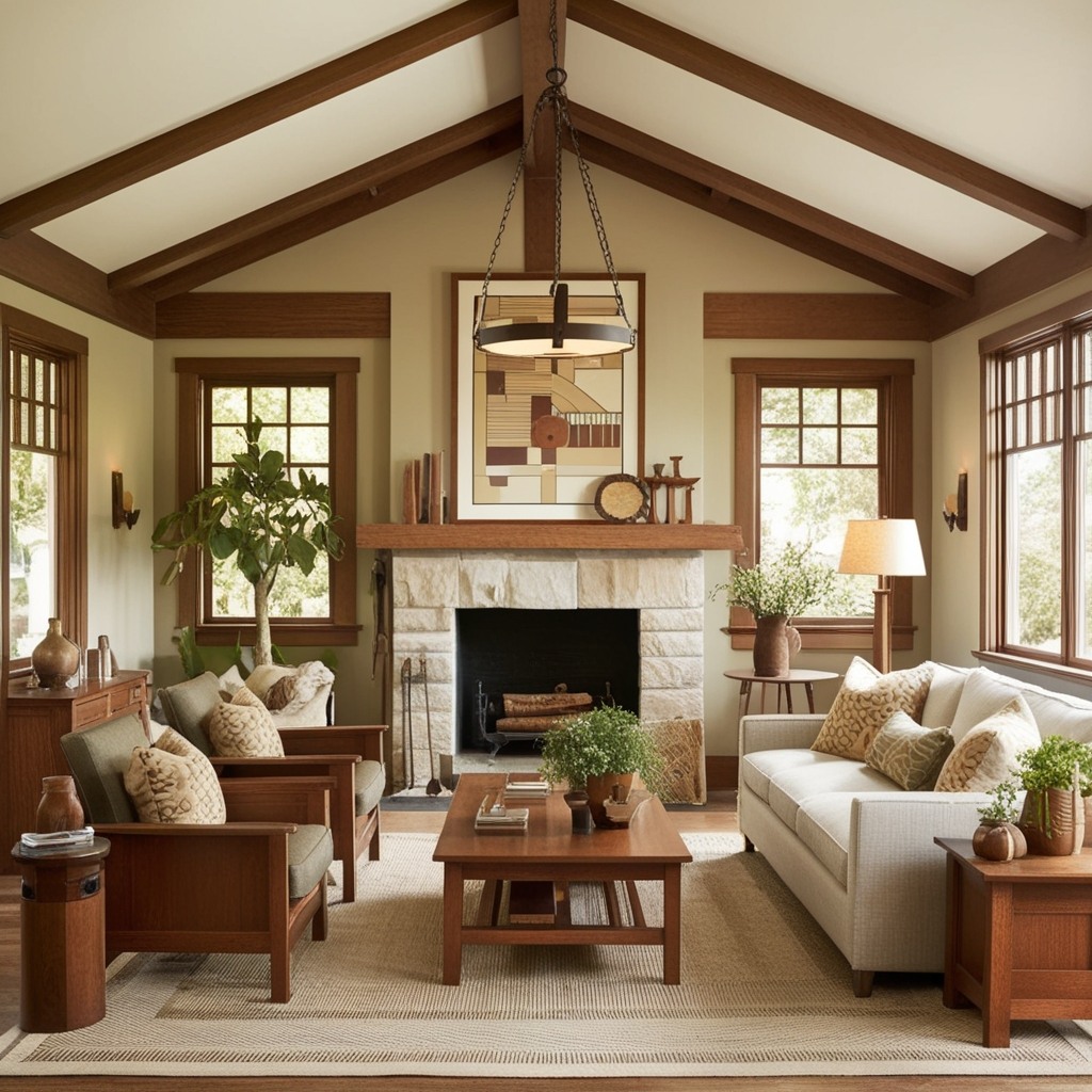 Arts and Crafts Interior Design Style - Explore Inspiring Concepts | Paintit.ai - 2