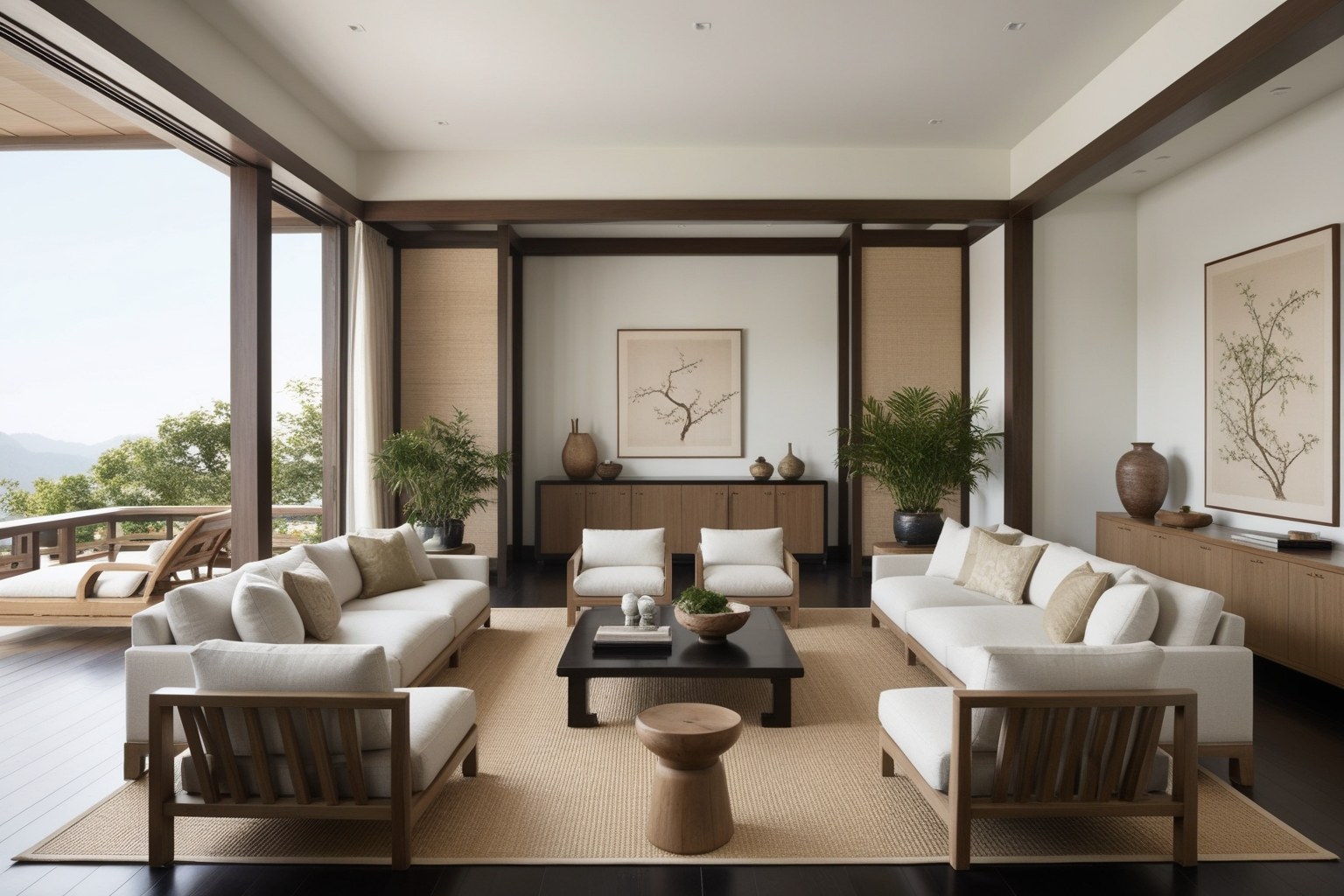 Asian Interior Design Style - Explore Ideas for a Serene Home | Paintit.ai - 1