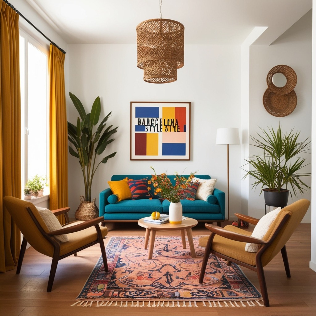 Barcelona Style Interior Design - Explore Inspiring Details | Paintit.ai - 17