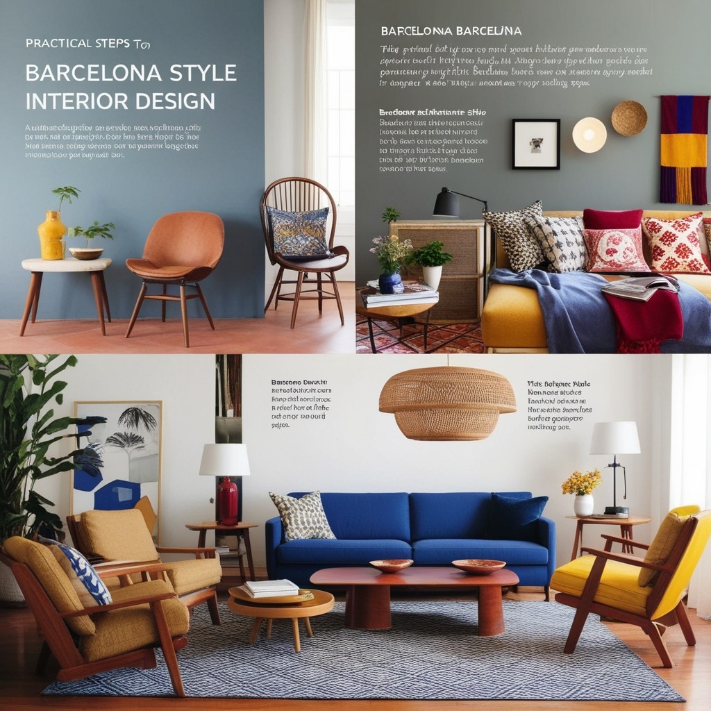 Barcelona Style Interior Design - Explore Inspiring Details | Paintit.ai - 2