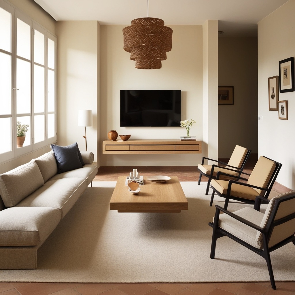 Barcelona Style Interior Design - Explore Inspiring Details | Paintit.ai - 13