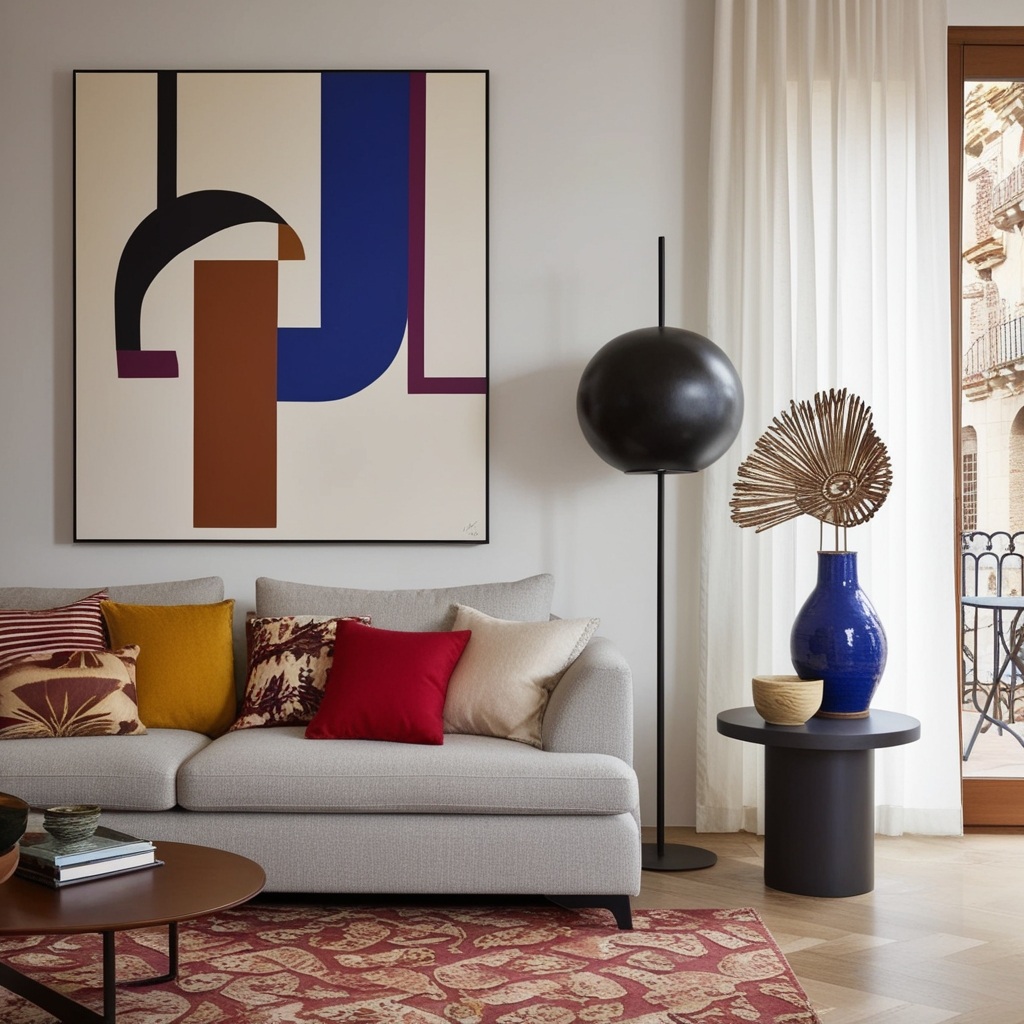 Barcelona Style Interior Design - Explore Inspiring Details | Paintit.ai - 10