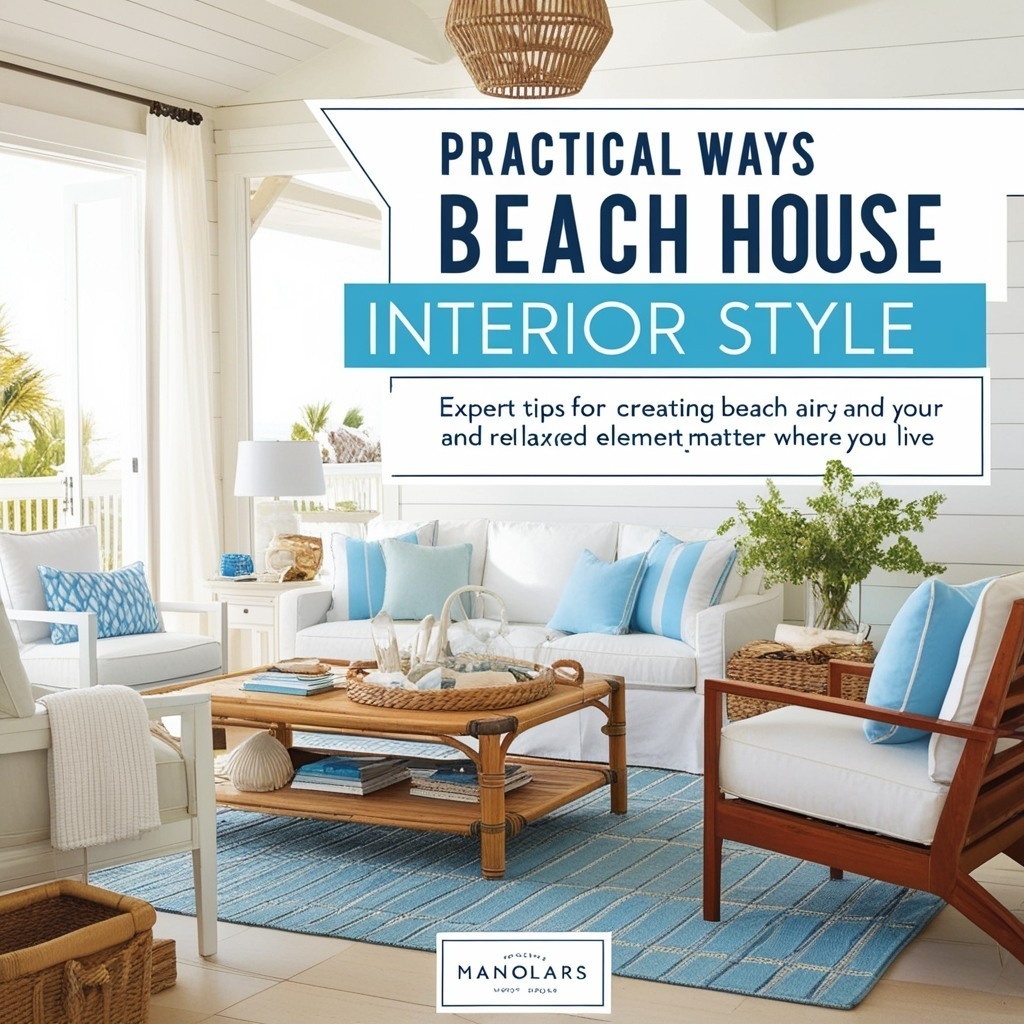 Beach House Style Interior Design - Explore Fresh Decor Ideas | Paintit.ai - 2